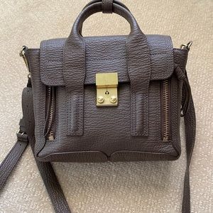 3.1 Phillip Lim handbag in a dark beige with gold hardware